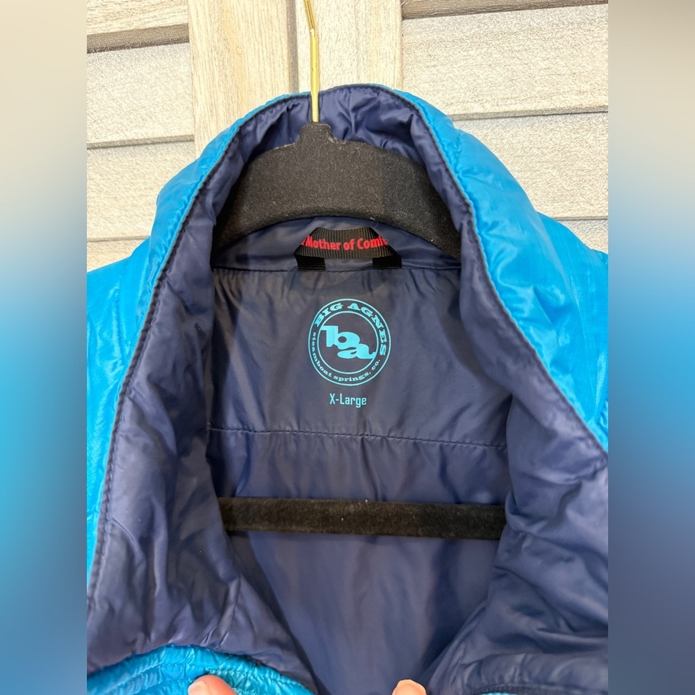 Big Agnes Marvine Women’s Blue Coat Size XL - Picture 2 of 8